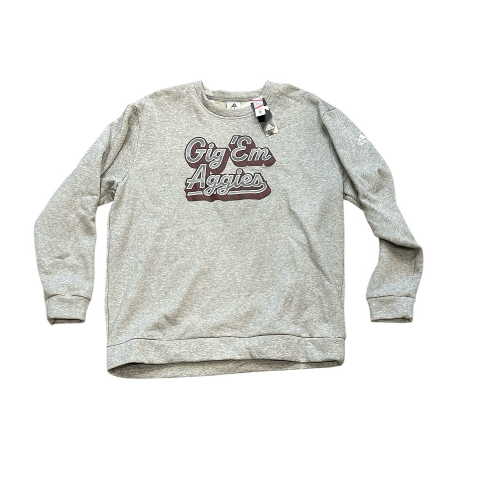Texas A&M Aggies‎ Adidas Men’s Crew Sweatshirt XL